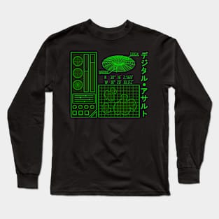 Digital Assault (デジタル • アサルト) Long Sleeve T-Shirt